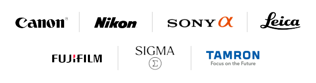 Canon - Nikon - Sony - Leica - Fujifilm - Sigma - Tamron